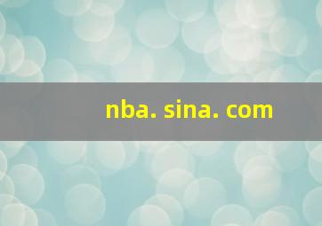 nba. sina. com